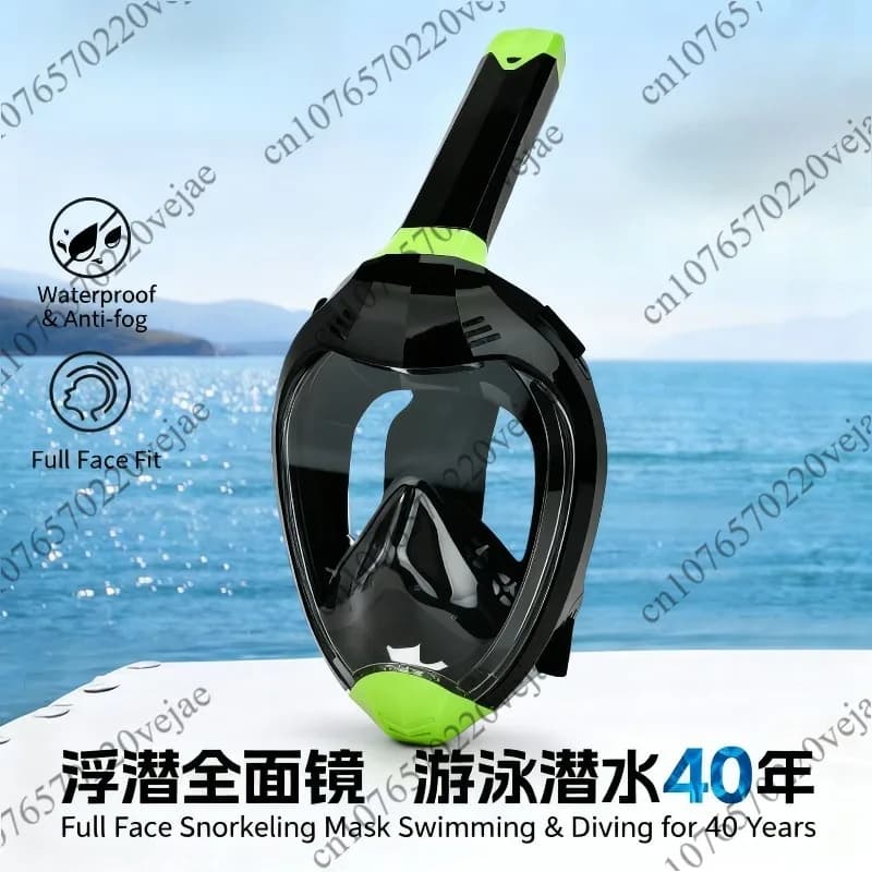 Maschera Subacquea Integrale per Immersioni e Snorkeling