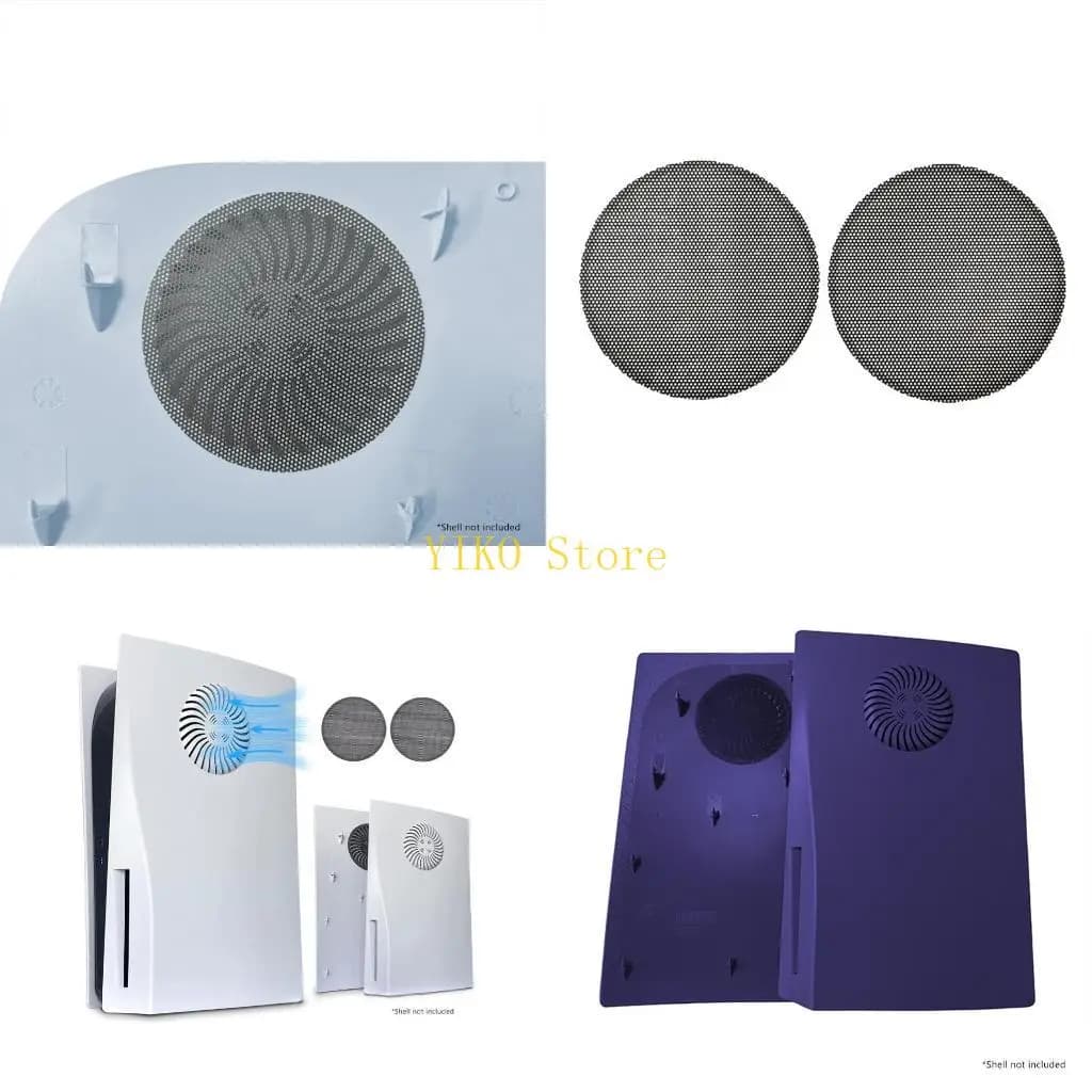K32C Filtro della polvere Net Mesh Cover Dispirazione calore per Shell per P5 Game Host