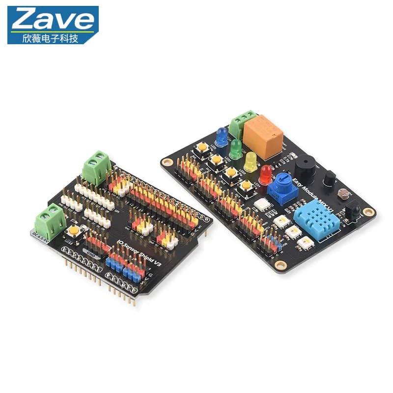 Multifunctional IO sensor expansion card, suitable for Arduino Uno R3 Easy Module
