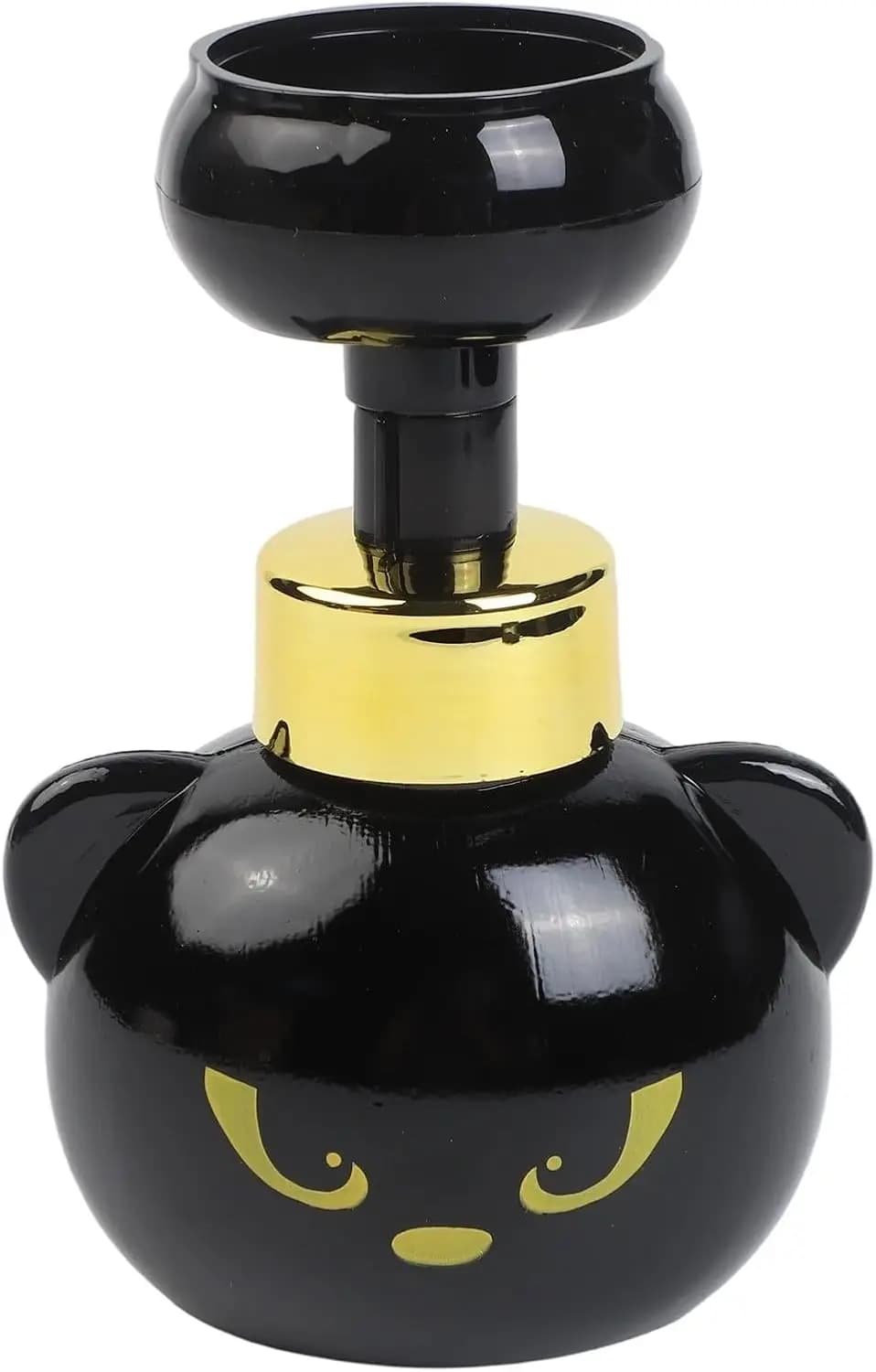 Cat soap dispenser, with pump head, suitable for kitchen and bathroom, can be used with liquid soap or lotion for hand washing