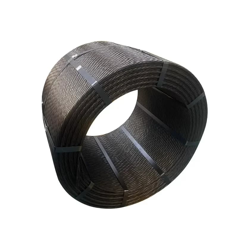 Pc Oumi 12mm Two-strand Wheat Chain Stainless Jump Ring Galvanized Strand Round Steel Wire Rope Prestressing Price