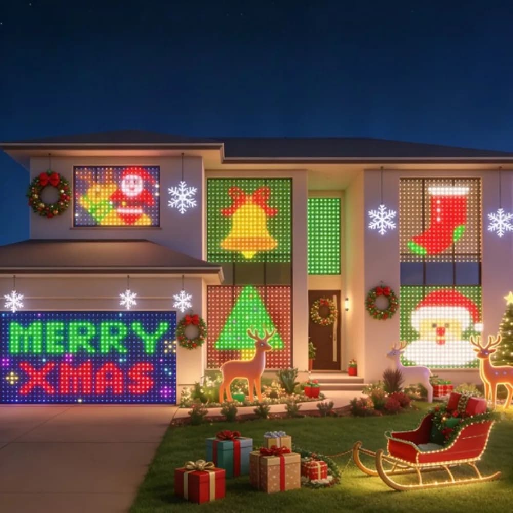 Smart LED Tent Light Control APP RGB Dimmable DIY Model Music Valentine's Lighting for Home Party Decorations