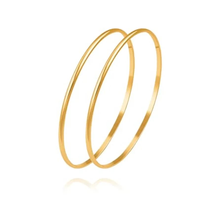 Quality Assurance PERNNLA PEARL Dainty Gold Bar Bracelet for Women Simple Delicate Thin Cuff Bangle Hook Bracelet 8K Gold Plate