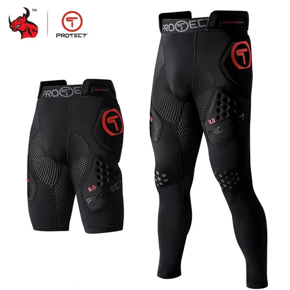 Pantaloni da motociclista traspiranti con armatura per fianchi al ginocchio Equipaggiamento protettivo leggero per motocross Street Riding Certificato CE