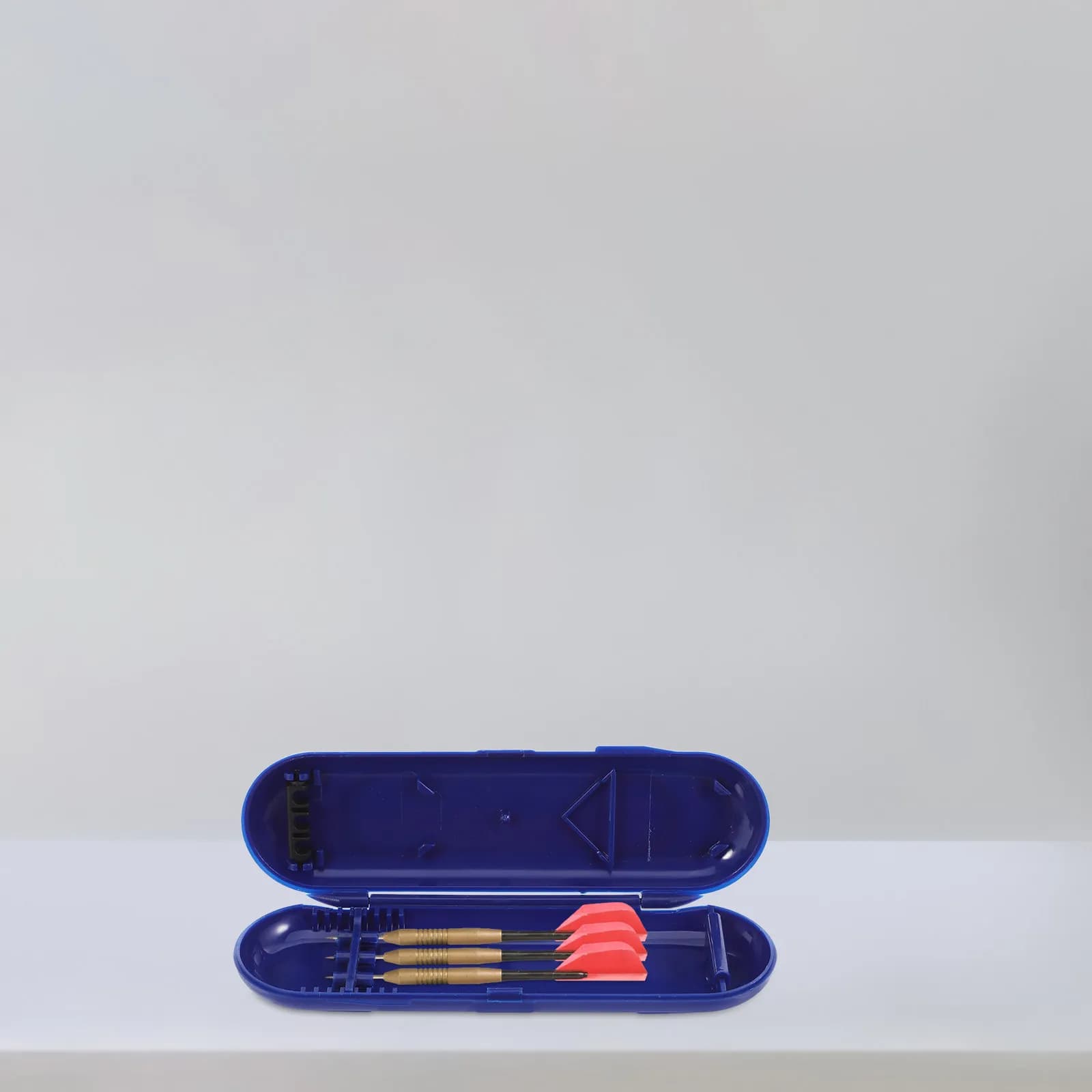 2Pcs Dart Holder Storage Box for Steel Soft Tip Modern Sleek Design ABS Construction Holds 3 Per Box Portable Travel