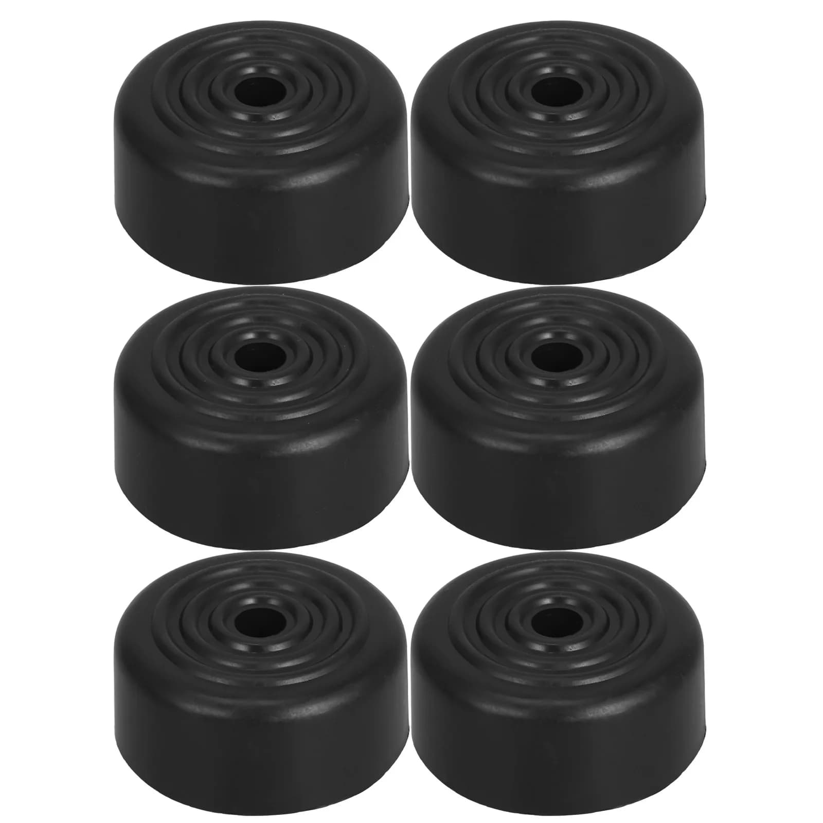 6 pezzi neri 5 cm gambe per divani coniche rotonde di ricambio durevoli piedini per mobili a vite per divani tavoli armadi antiscivolo
