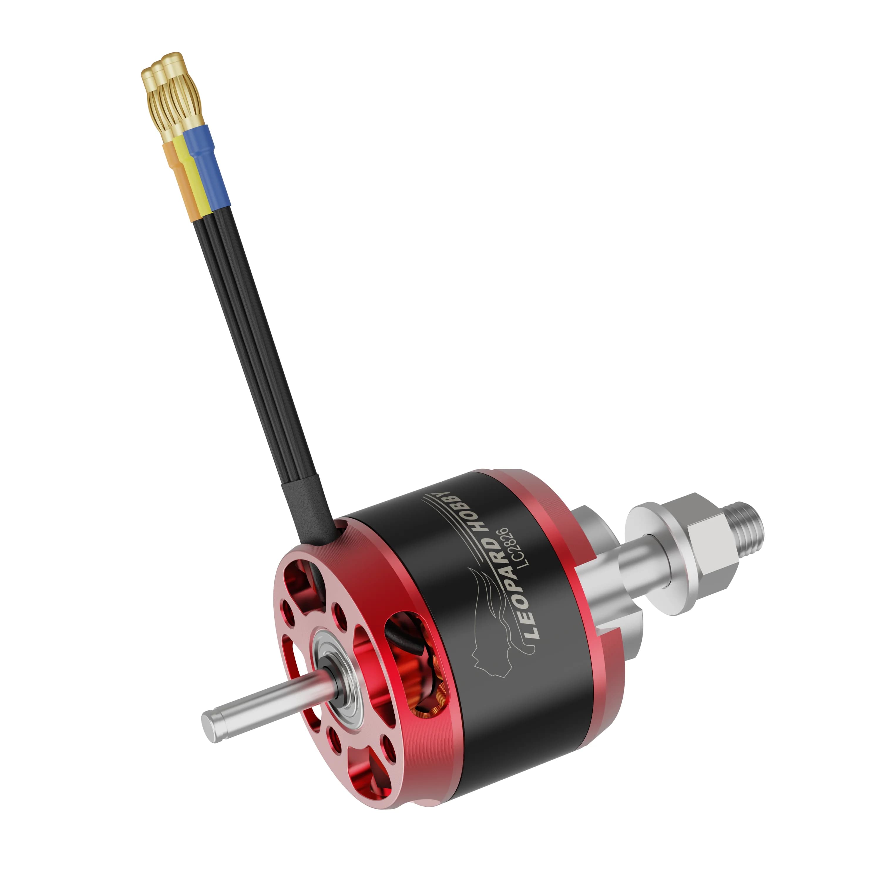 Motore Brushless Outrunner Leopard LC2826 1250KV 2-3S per Modelli RC 1/12 1/16, Parti di Alimentazione per Elicotteri e Aerei RC