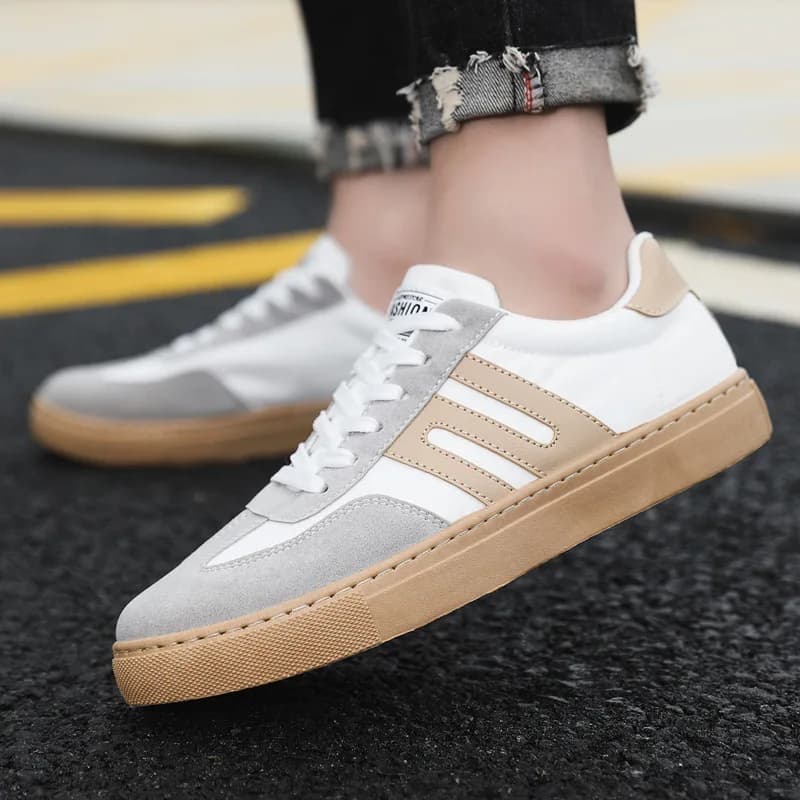 Cuciture classiche versione coreana delle scarpe bianche tendenza uomo All-match scarpe alla moda da uomo Sneakers Casual Tenis Masculino