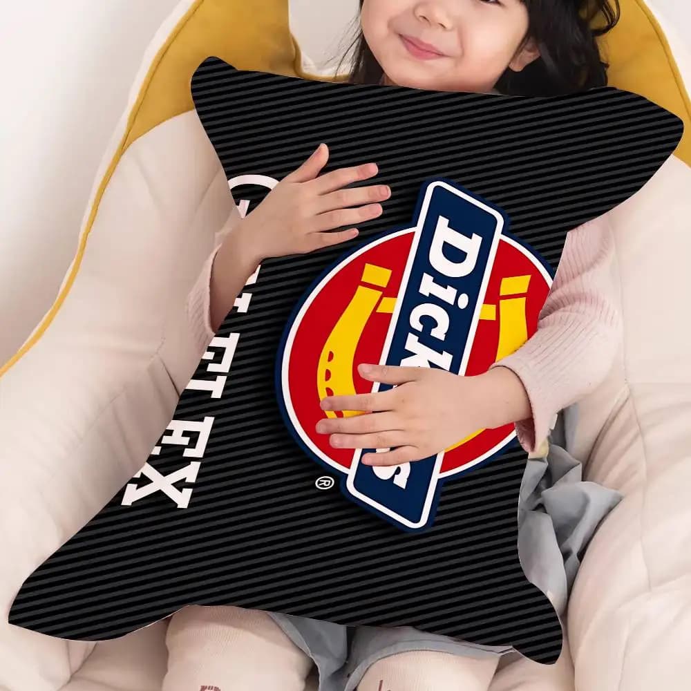 Logo classico per abbigliamento da lavoro D-Dickies Nuovo asciugamano per cuscino in poliestere ad asciugatura rapida - Copertura anti-sporco per uso domestico