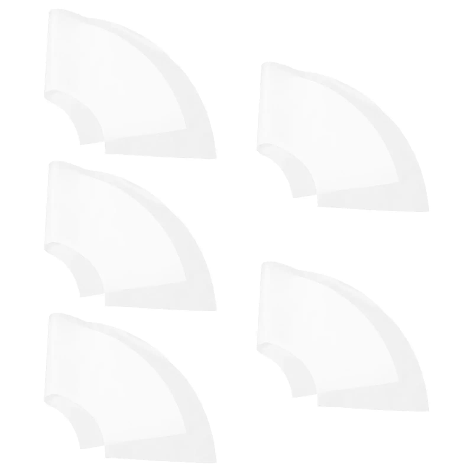 5Pcs Sublimation Folding Fan Blanks White Blank Paper 13x26 Inch Foldable Hand Fans for Sublimation DIY Crafts Party Decoration