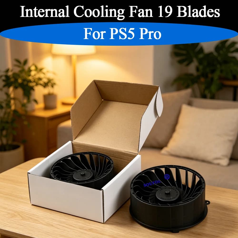 Nuova ventola di raffreddamento interna resistente per PS5 PRO CFI-70XX CFI-7000 CFI-7021, 19 pale, 3 pin, 12V 1.8A CPU, accessori per giochi PS5 PRO