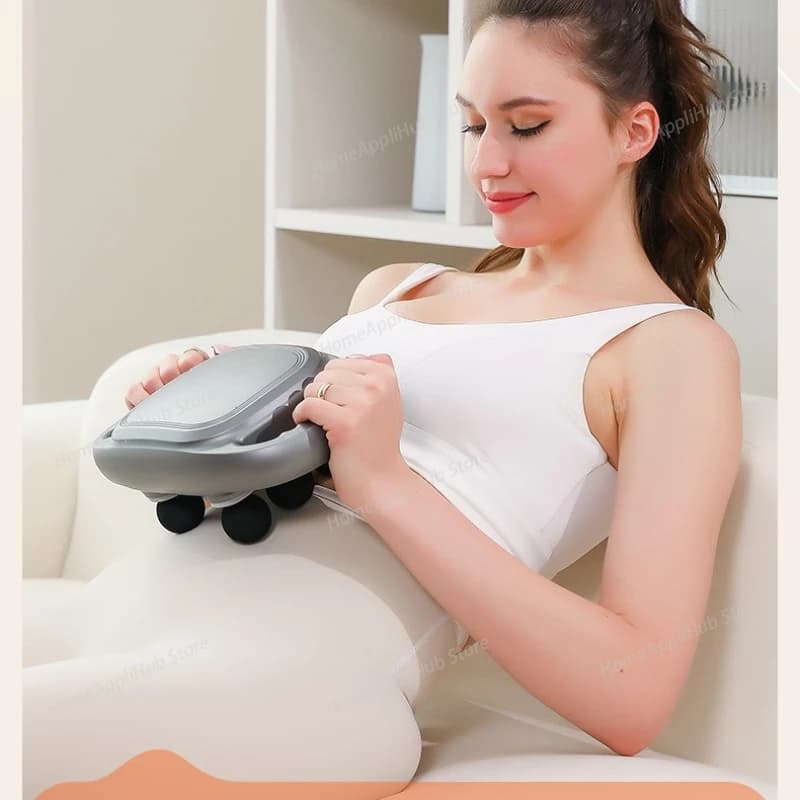 Massaggiatore muscolare Fascia Gun - Grado professionale per uso domestico, rilassamento completo del corpo con pistola per massaggio a vibrazione ad alta frequenza