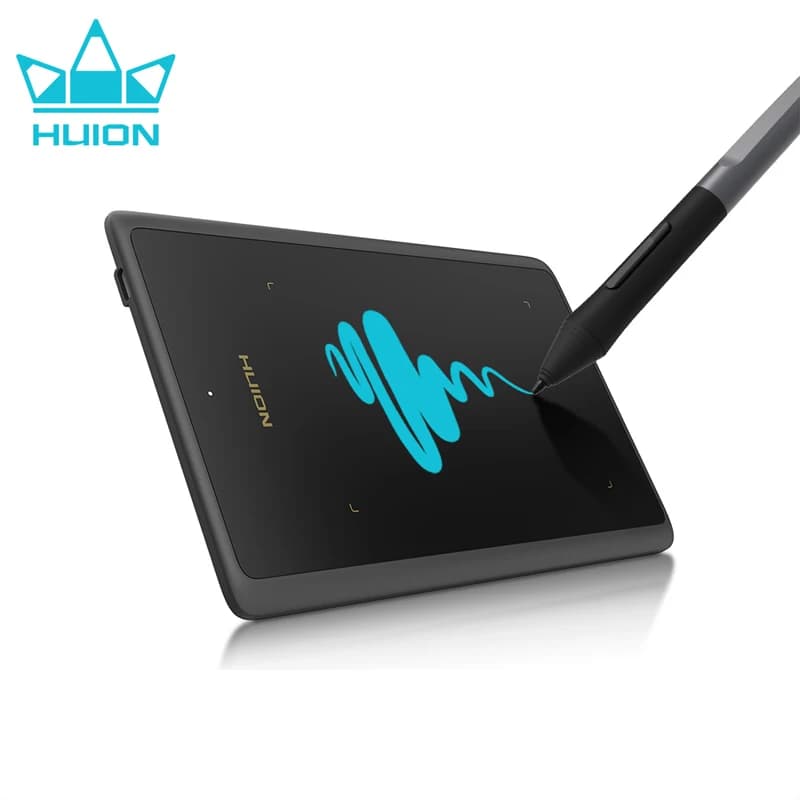 Tavoletta grafica Huion H420X da 4x2,6 pollici Tavolette da disegno Pad per firma ultra sottile Tipo C Facile da collegare al telefono Android PC Windows