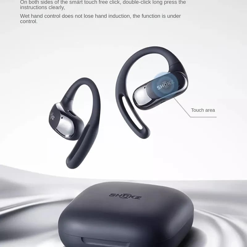 NUOVO SHOKZ T511 OpenFit Air Open Senza orecchie Cuffie Bluetooth senza fili Cuffie sportive Chiamata HD Riduzione del rumore Supporto APP
