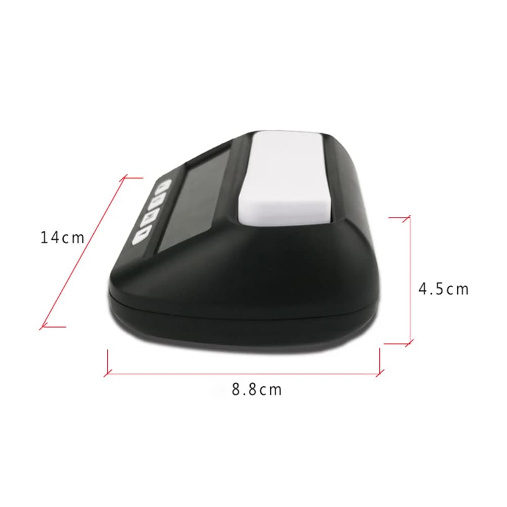 Orologio Digitale per Scacchi Multifunzionale, Timer Professionale con Memoria e Funzione Step, Regalo per Appassionati di Scacchi