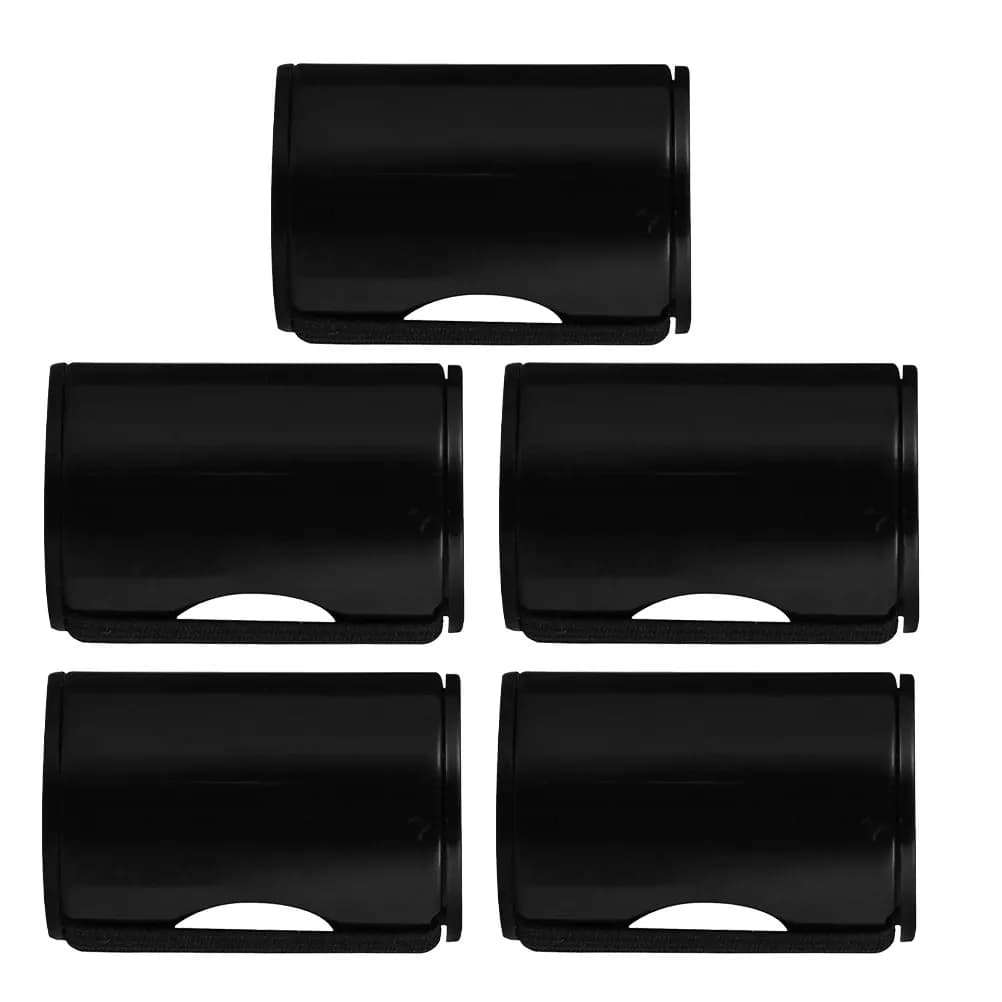 Set di 5 Shaker per Dita: Martello Ritmico Portatile in Metallo e Plastica per Chitarra, Ukulele, Strumenti a Percussione, Mini Maracas