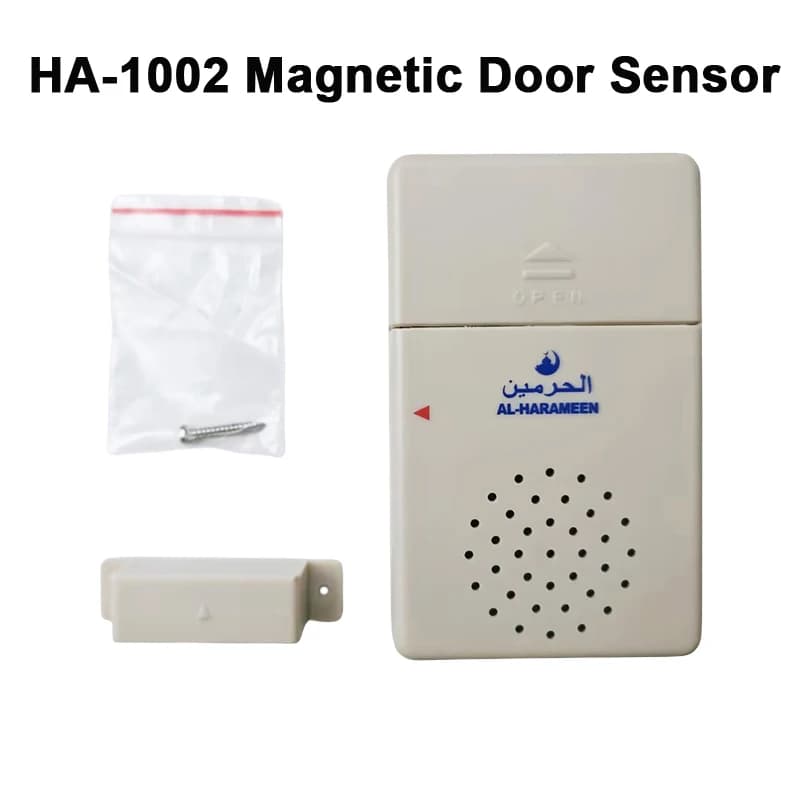 Dispositivo campanello Islam Athkar per sensore porta magnetico per macchina automatica senza fili musulmana AL-Harameen