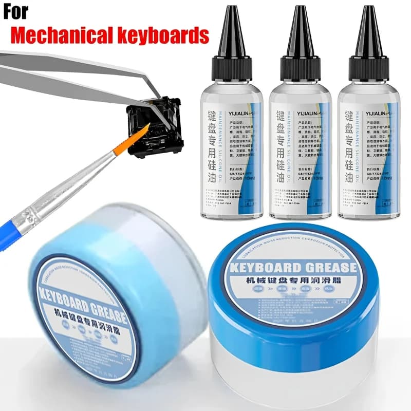 For Mechanical Keyboard Lubricating Fat Set Mouse Computer Switch Satellite Axes Positioning Attrite Lubricated Keyboard Extractor
