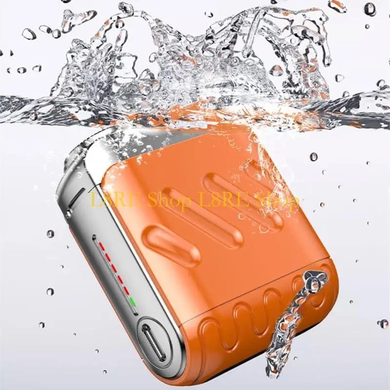 L8RE male double blade electric shavers portable shaving trimmer for travel and home we