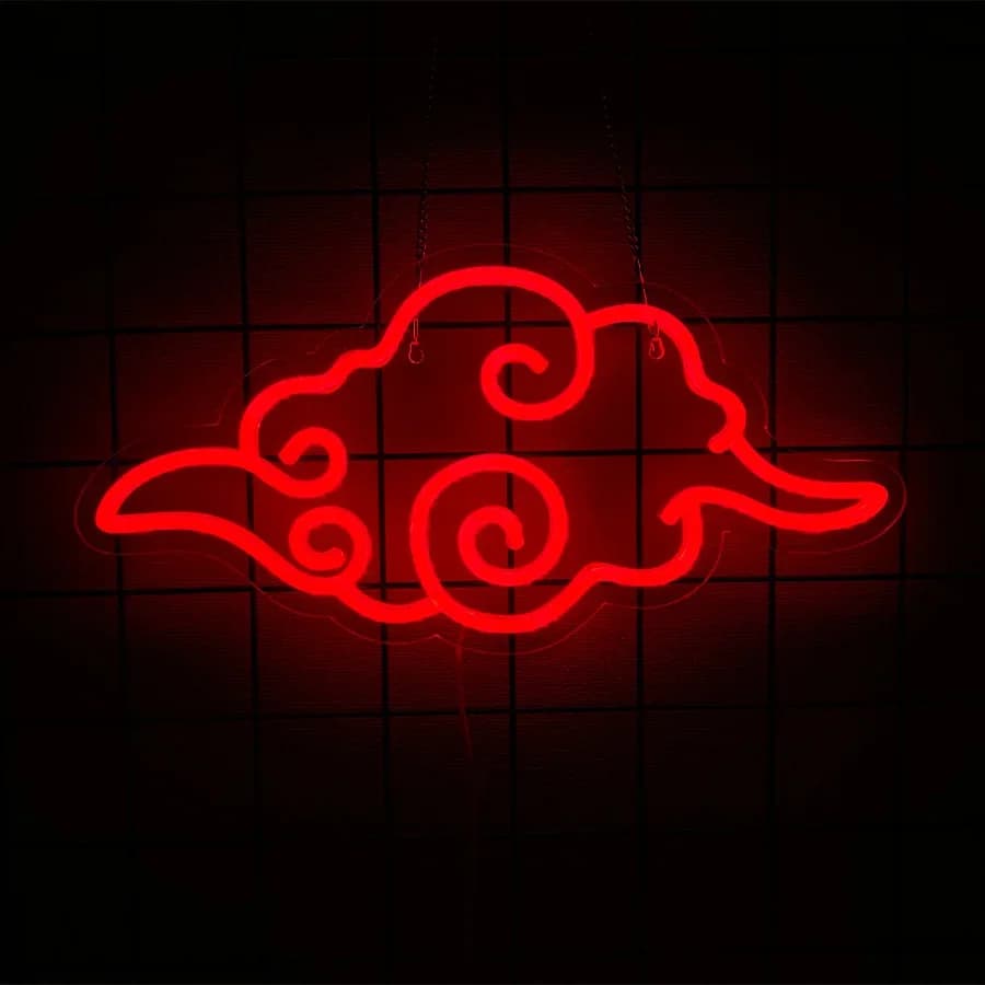 Gioco Insegna al neon Cartello acrilico spagnolo Lampada a led per fotocamera USB Decorato Wall Art Arredamento camera da letto per carta da parati Party Cloud