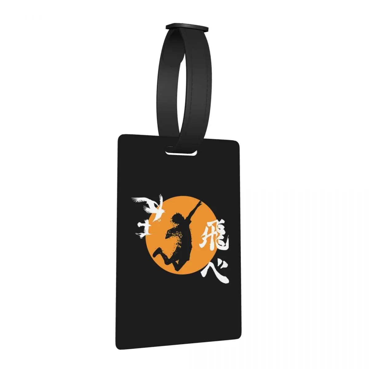 Etichette per Bagagli Haikyuu Karasuno Fly High, Accessori per Valigie, Etichetta da Viaggio, Porta Nome e Indirizzo