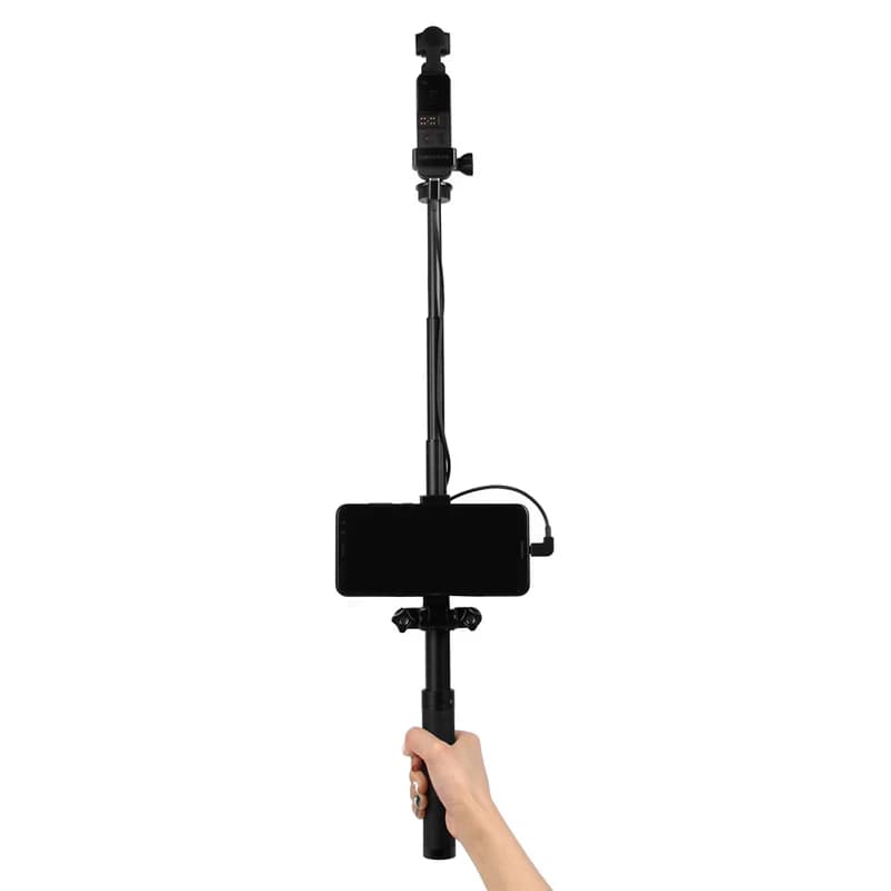 Adattatore per treppiede per fotocamera 7 in1 selfie stick con cavo di linea dati da 1M per accessori gimbal DJI osmo Pocket /DJI Pocket 2