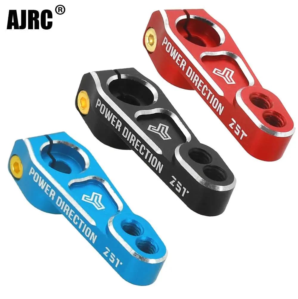 Ajrc 7075-t651 Metallo 25t Braccio Sterzo Servo Corno Per 1/10 Rc Crawler Trax Trx4 Trx-6 Axial Scx10 Yikong Rgt Rc4wd Parti di Aggiornamento