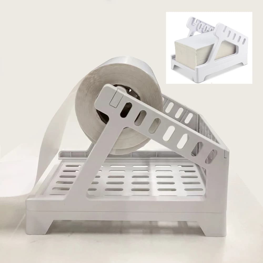 Porta Etichette da Scrivania per Rotoli ed Etichette a Modulo Continuo, Porta Etichette per Spedizioni, Stampante per Etichette, Forniture per Spedizioni, Etichette Industriali