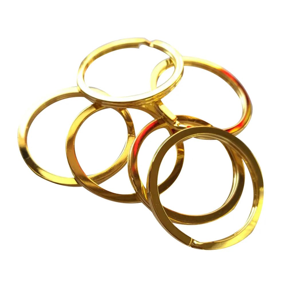 30Pcs 38mm Lobster Claw Clasps 28mm Keychain Rings Metal Jewelry Findings Durable Easy to Use for Earrings Bracelets