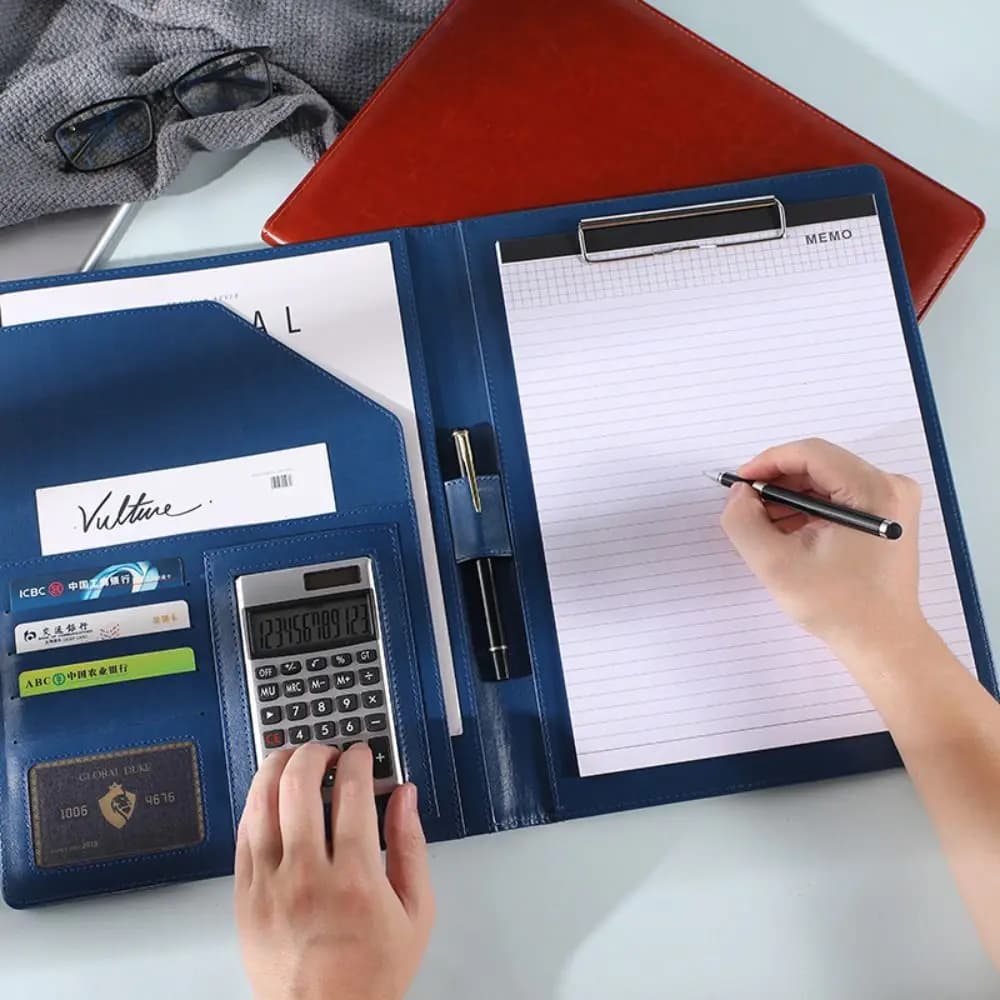 A4 File Folder Business Writing Clipboard Paper Organizer Memo Clipboard Manager Signature Board Menu Folder Writing Tablet