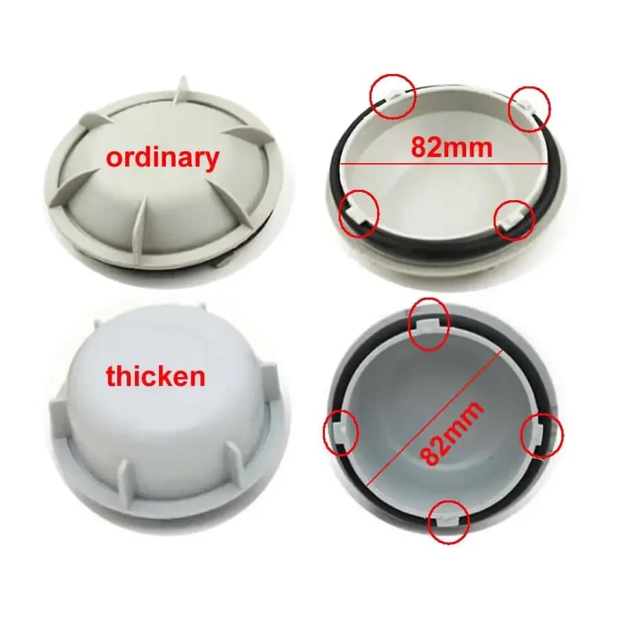 Per il 2010-2019 Mitsubishi Pajero V87 V93 V97 Abbagliante Faro Copertura Antipolvere Impermeabile Antipolvere Coperchio di Tenuta Lampada Tappo di Accesso 82mm