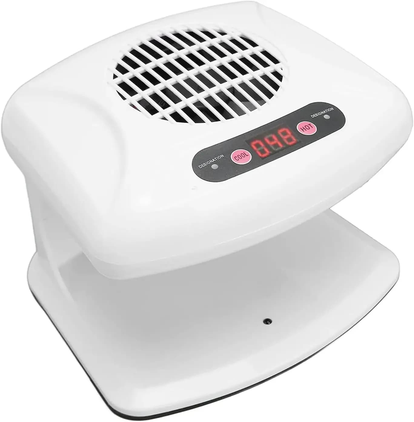 Asciugatore per Unghie 300W per Smalto Regolare, Ventola a Rapida Asciugatura con Sensore e Aria Calda e Fredda, Compatto per Uso Domestico