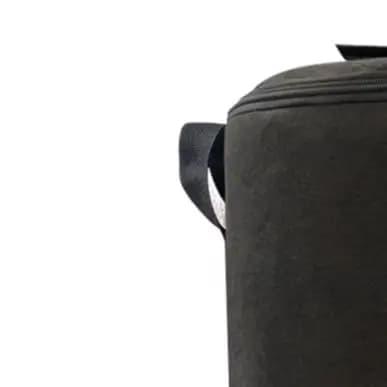 Non Woven Fabric Compost Bag 45x80cm 33 Gallon Leaf Garbage Bin For Organic Fertilizer Fermentation Garden Waste Collection