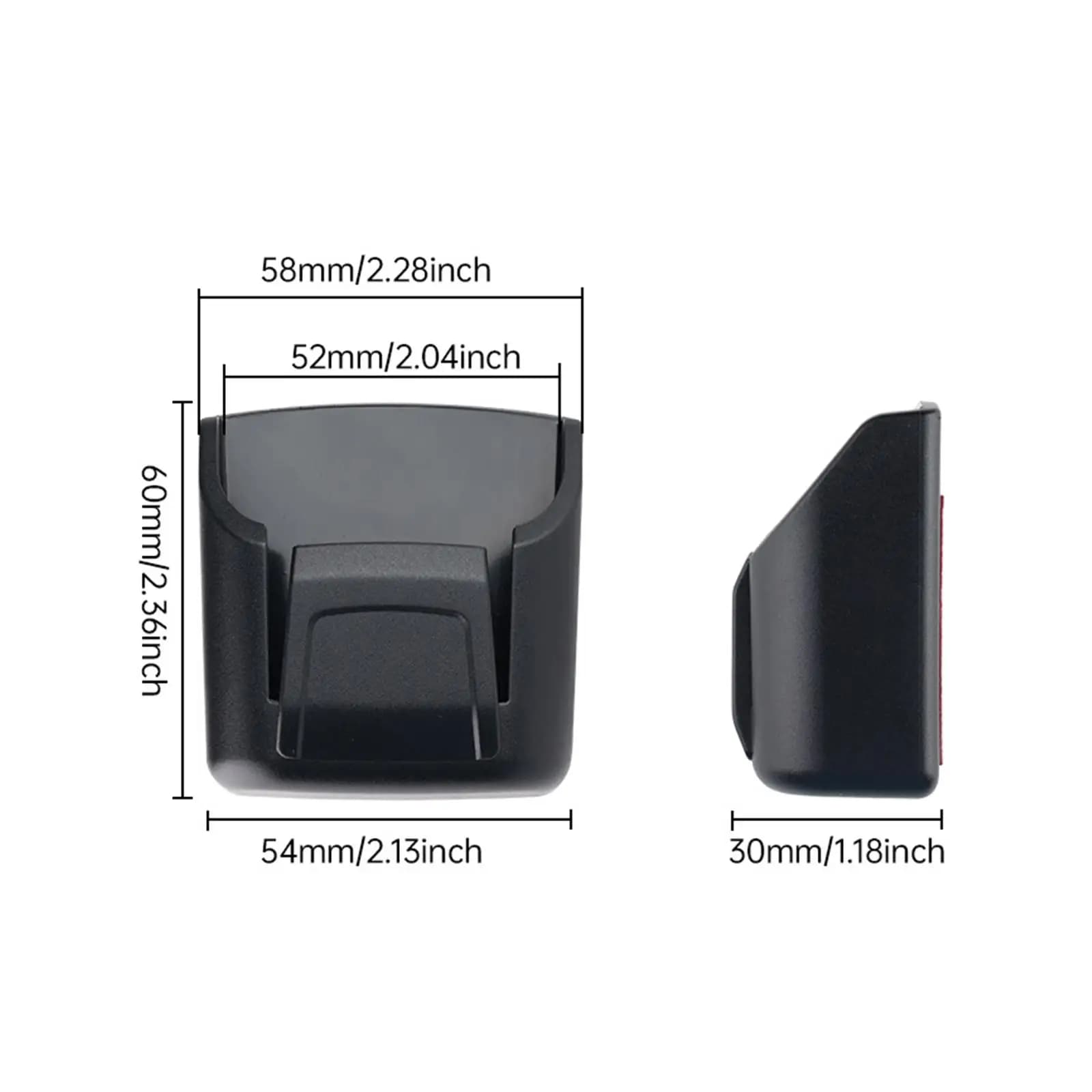 Organizzatore per Chiavi Auto in PVC, Scatola Portaoggetti da Cruscotto per Interni Auto