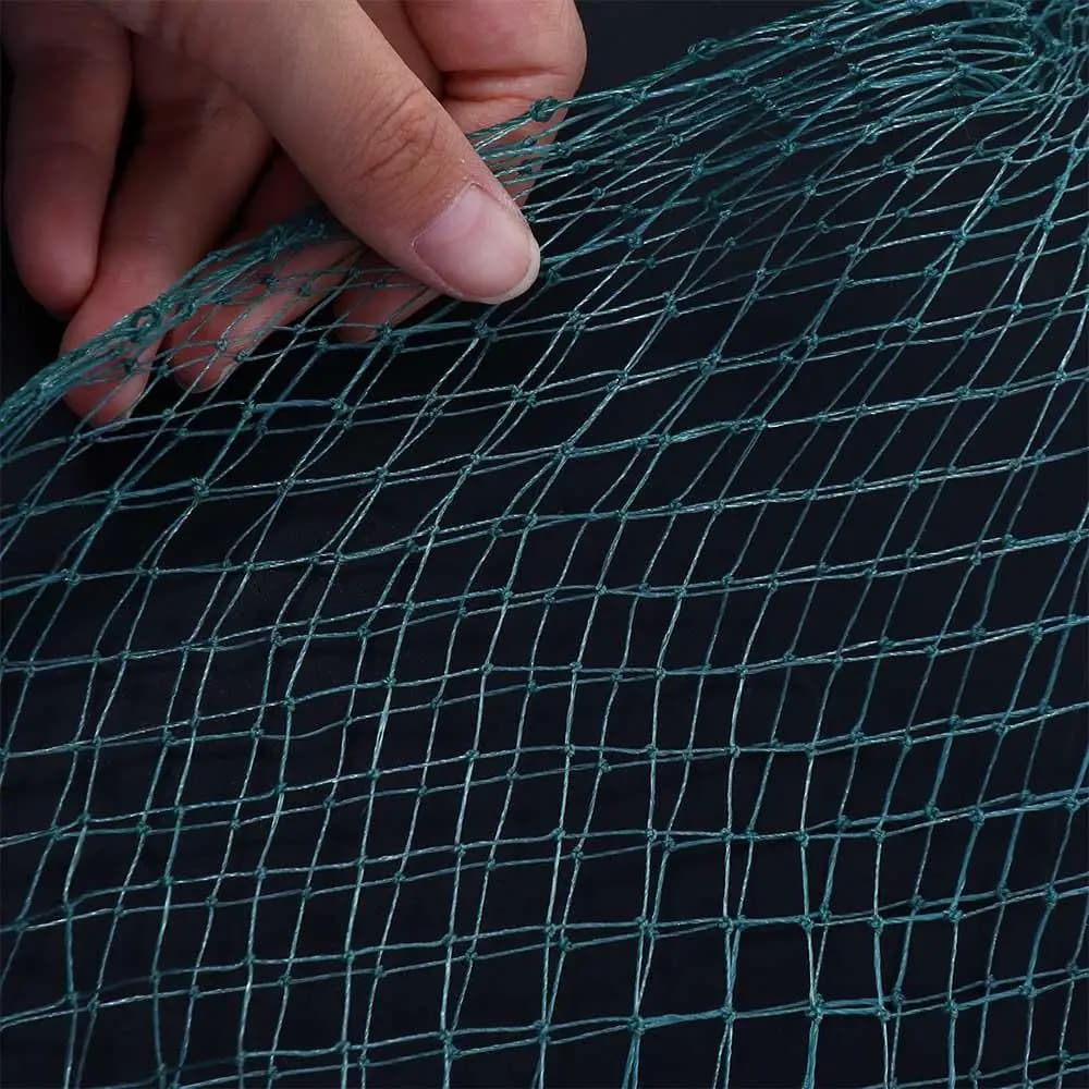 Tappetino per sgancio da pesca 1 pz Attrezzatura da pesca in nylon Strumento pieghevole Minnow Mesh Esca da pesca Trappola Gabbia da pesca Rete da pesca