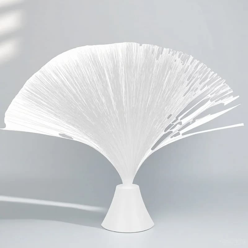 Lampada a Fibra Ottica USB con Luce Notturna Cangiante per Decorazione Camera da Letto e Scrivania, Luce Atmosfera Rilassante