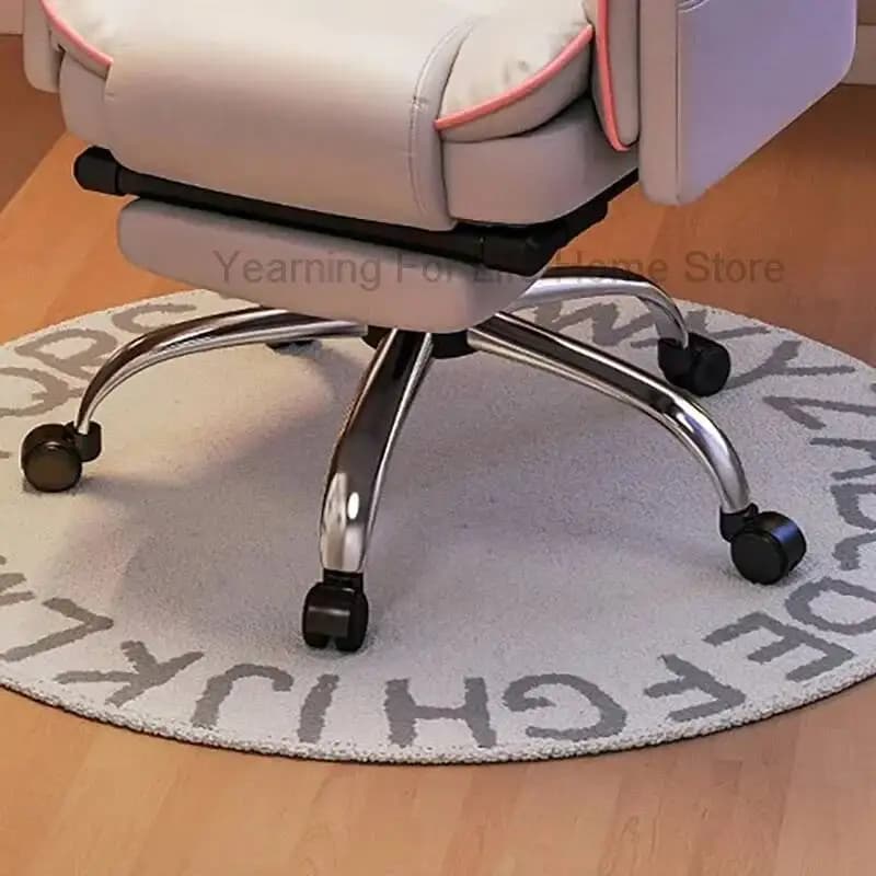 Sedie da gioco color crema Poltrone reclinabili rilassanti per ufficio in pelle elasticizzata Gaming Relax Poltrone reclinabili Ingresso Nuovo