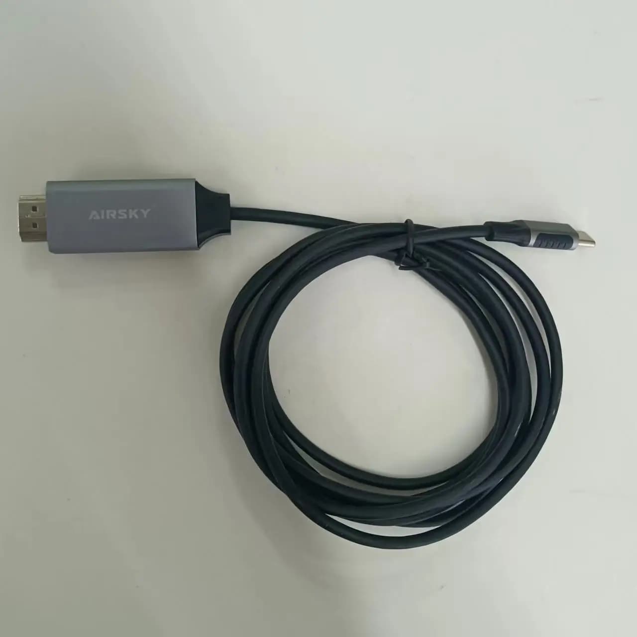 AIRSKY USB video cable adapter CM DP to HDMI-F customized in black aluminum alloy for Nintendo Switch Cellulari Tablet Laptop