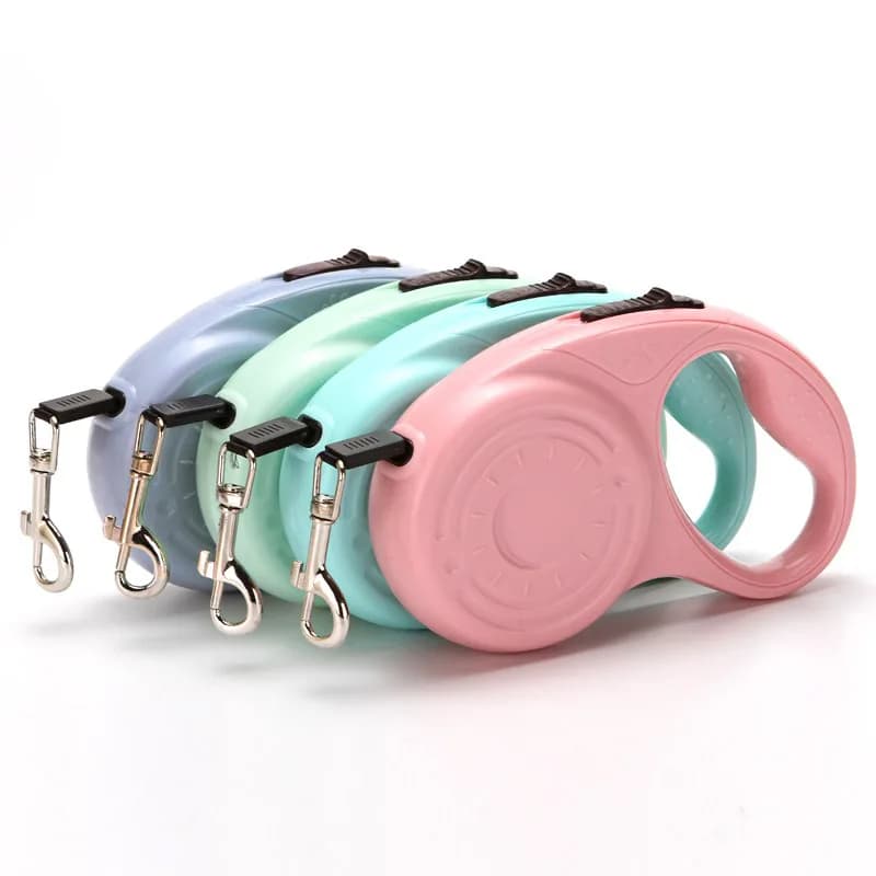 ABS Automatic Retractable Dog Leash Portable Outdoor Walking Traction Rope, Durable Pet Daily Walking Supply for Dogs