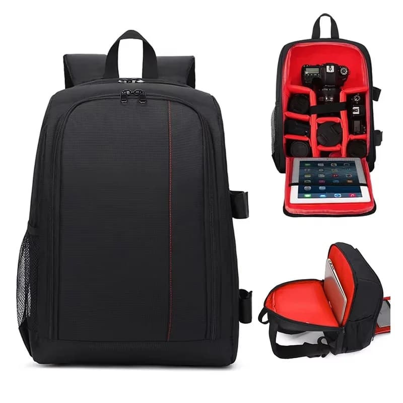 Outdoor Camera Backpack Video Digital Shoulder Lightweight Camera Bag Waterproof Photo Knapsack DSLR Bags For Canon Nikon Sony
