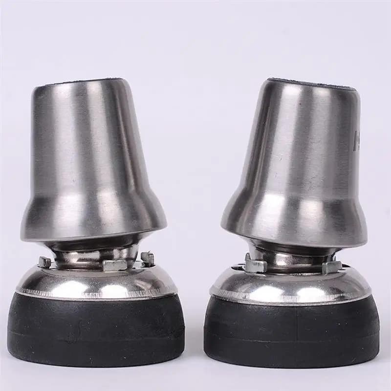 1pc 19/22mm tips for prawns Trekking walking stick anti-slip bearings lower in barrel cover for feet tips for non-stick crutches replacement