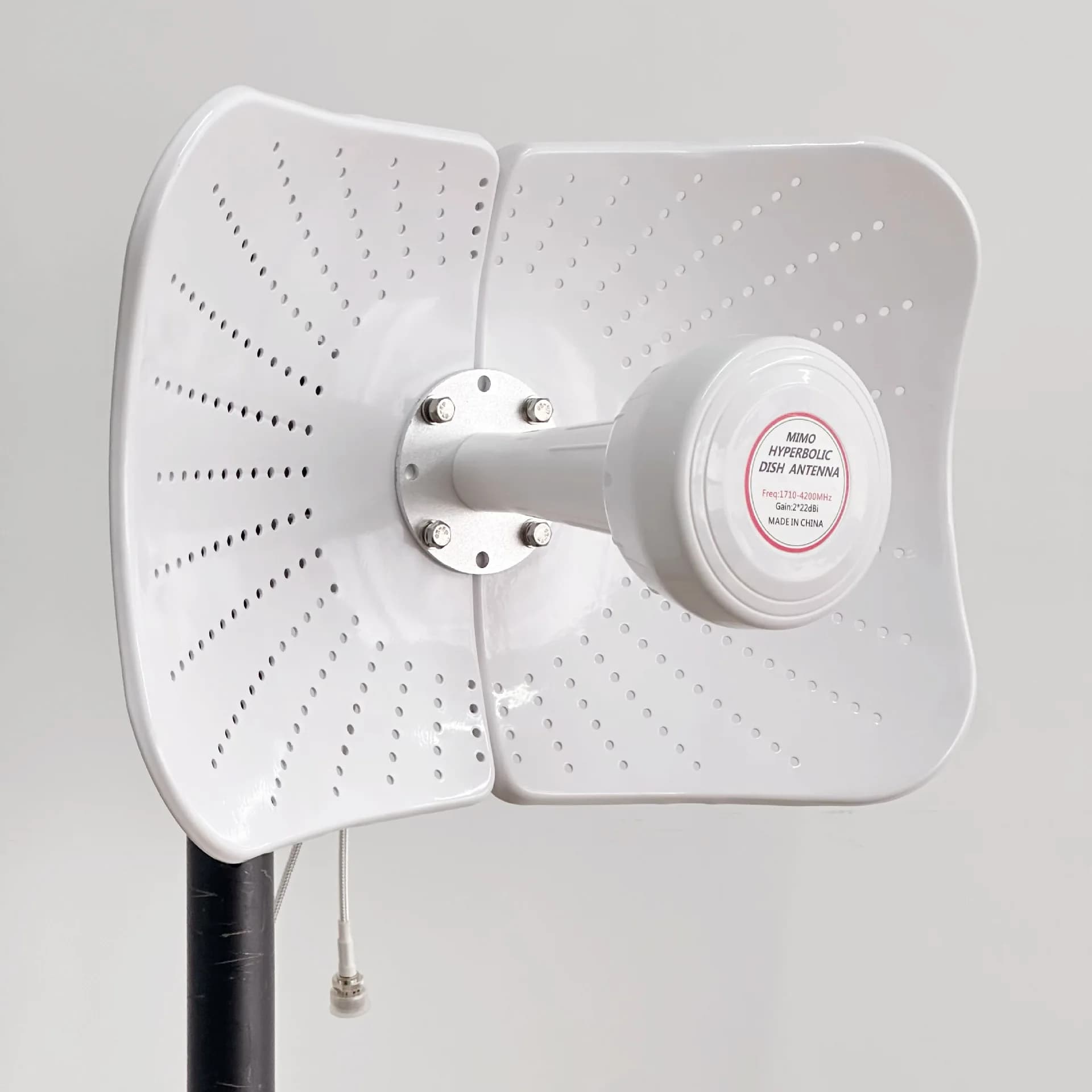 Antenna Amplificatore di Segnale WiFi 4G/5G 1710-4200MHz 19dBi, Antenna Parabolica Separata