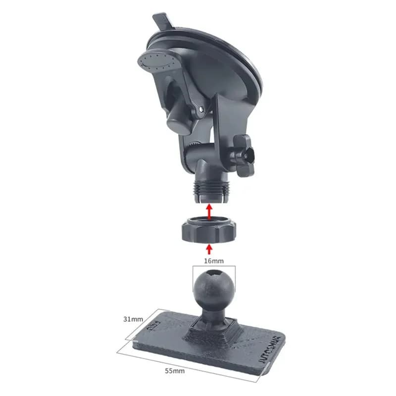 Support for DVR suction cup for car for support base connection coupling 70mai Dash Cam Pro