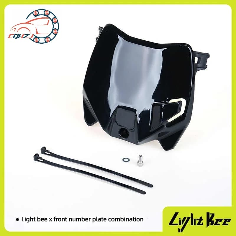 Targa anteriore per moto CQHZJ per Surron S X, targa di immatricolazione per SURRON Light Bee S X, moto elettrica da cross.