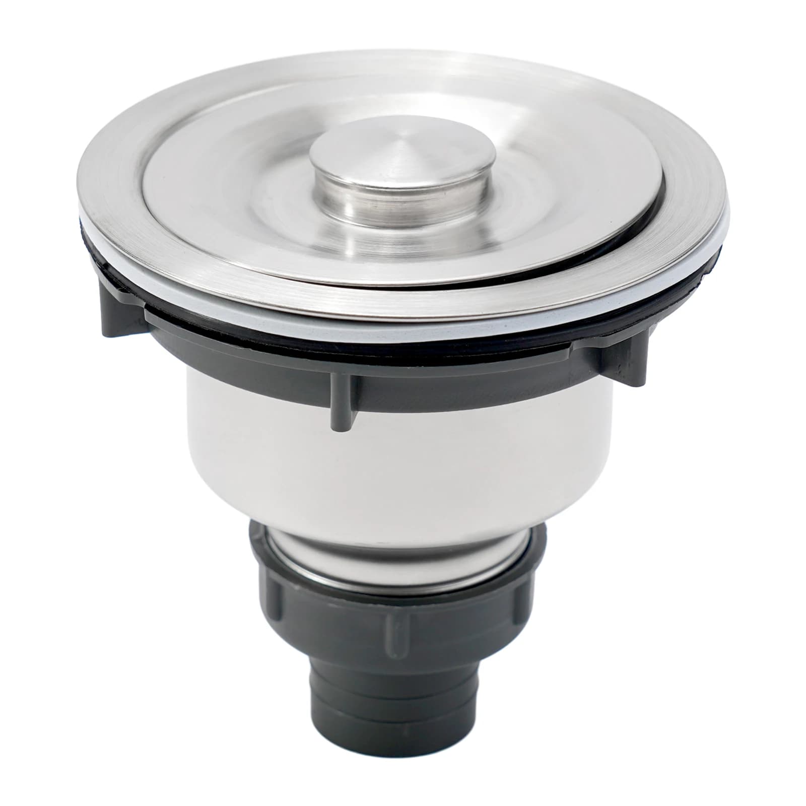1 pz lavello da cucina filtro per rifiuti filtro di scarico in acciaio inossidabile cestello scolapiatti kit di ricambio filtro per cestello raccoglitore di alimenti