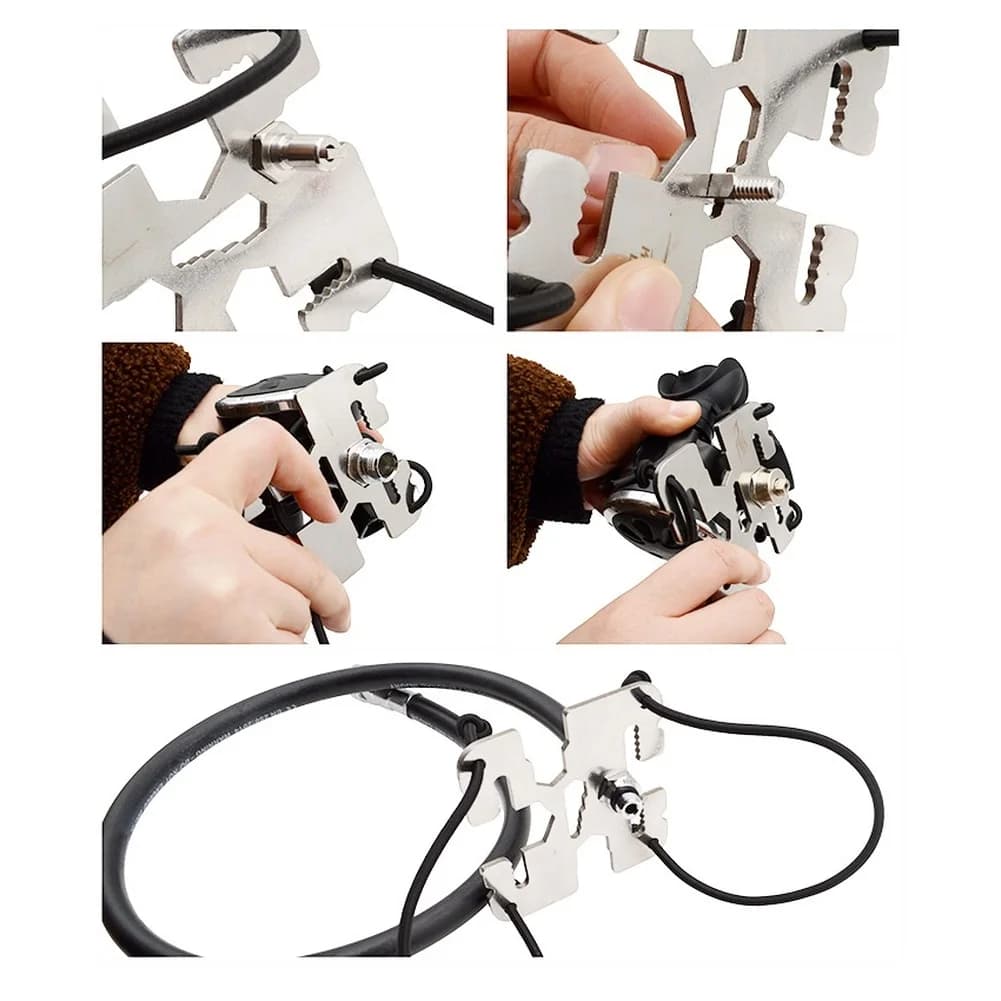 Multifunctional tool for underwater equipment maintenance, stainless steel underwater weight plate for BCD accessories