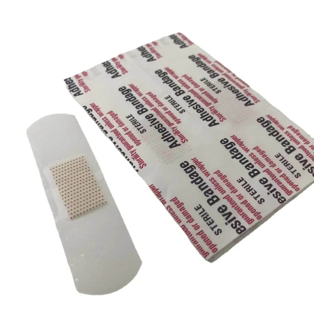 50 Pz/set Cerotto Impermeabile Cerotti Trasparenti Strisce di Nastro di Primo Soccorso PE Medicazione Della Ferita Patch Bende Adesive Elettriche