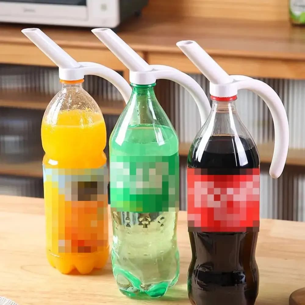 Manico per bottiglia d'acqua in bottiglia manico per bottiglia di vernice manico per bicchiere Soda Drinkeware Bottle Party Kitchen Tool per versare l'acqua