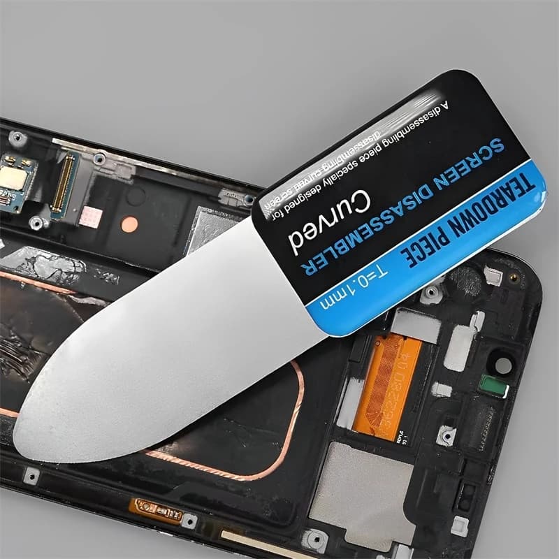 1-20 pcs LCD screen curved cell phone Spudger opening tools for lever phone ultra thin flexible disassemble steel metal