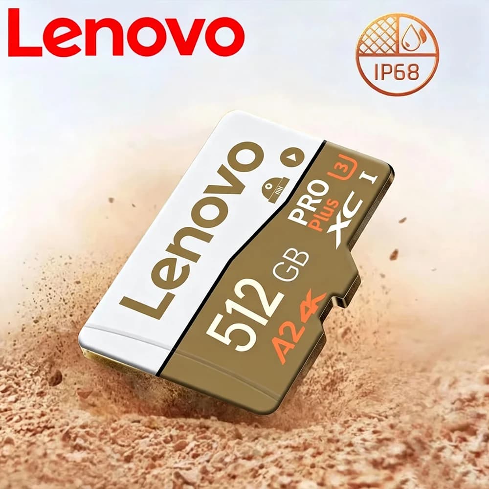 Lenovo High Speed Transfer Micro SD Cards 128GB/512GB Original SD Card Class 10 Flash Memory Card for PC Camera Laptop Notebook